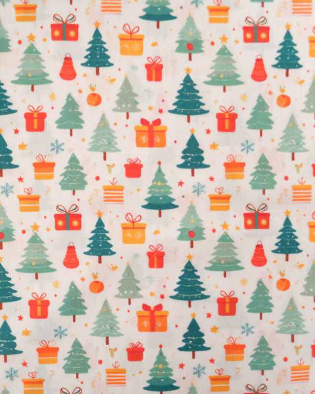 Coton de Noël Forêt de Noël - Mercerine