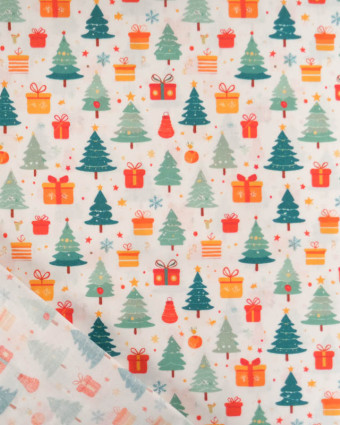 Coton de Noël Forêt de Noël - Mercerine