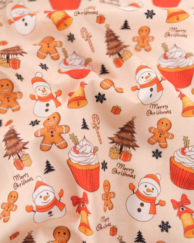 Coton de Noël Candy Christmas - Mercerine