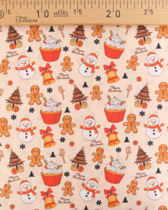Coton de Noël Candy Christmas - Mercerine