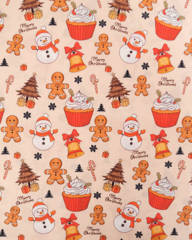 Coton de Noël Candy Christmas - Mercerine