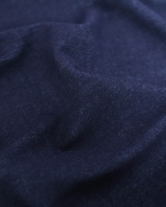 Tissu Jegging Bleu Brut Foncé - Mercerine
