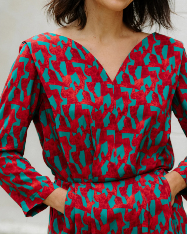 Patron Robe Notte - Maison Fauve | Mercerine