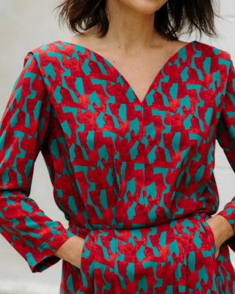 Patron Robe Notte - Maison Fauve | Mercerine