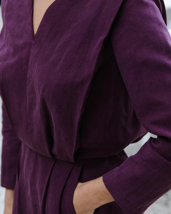 Patron Robe Notte - Maison Fauve | Mercerine