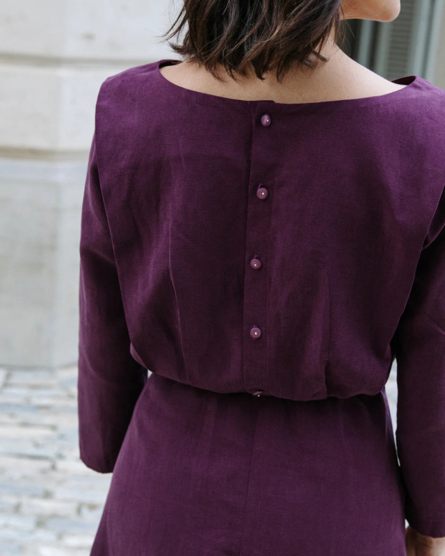 Patron Robe Notte - Maison Fauve | Mercerine