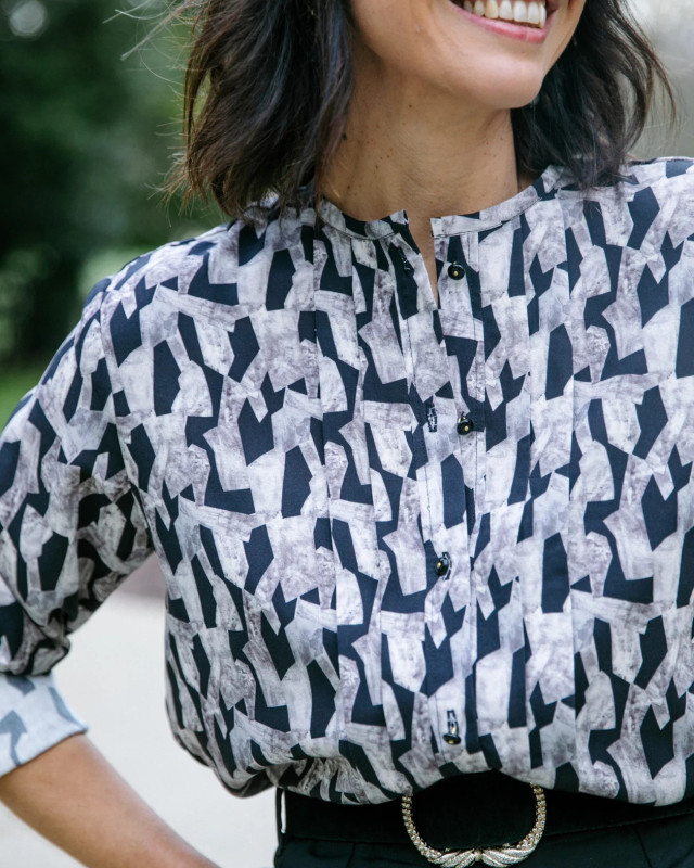 Patron Chemise Scala - Maison Fauve | Mercerine