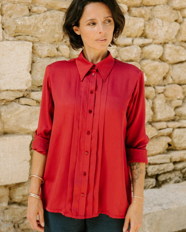 Patron Chemise Scala - Maison Fauve | Mercerine