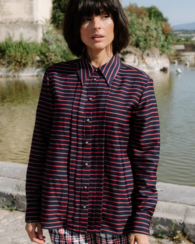 Patron Chemise Scala - Maison Fauve | Mercerine