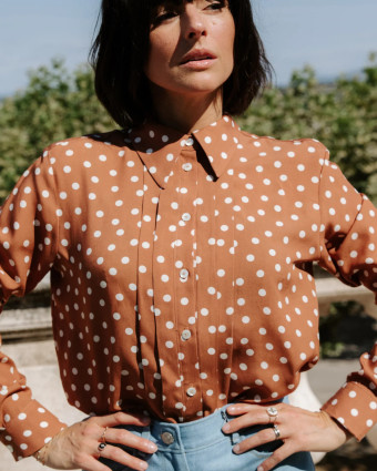 Patron Chemise Scala - Maison Fauve | Mercerine