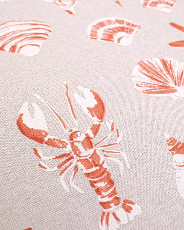 Toile Savoie Bigorneau Terracotta - Mercerine