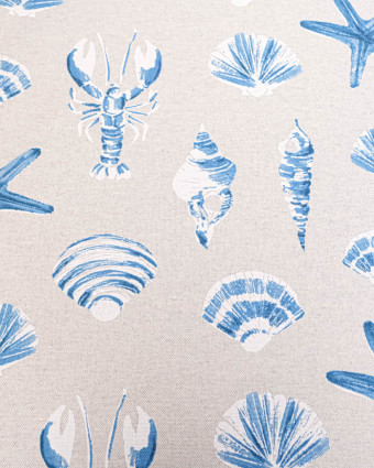 Toile Savoie Bigorneau Bleu - Mercerine