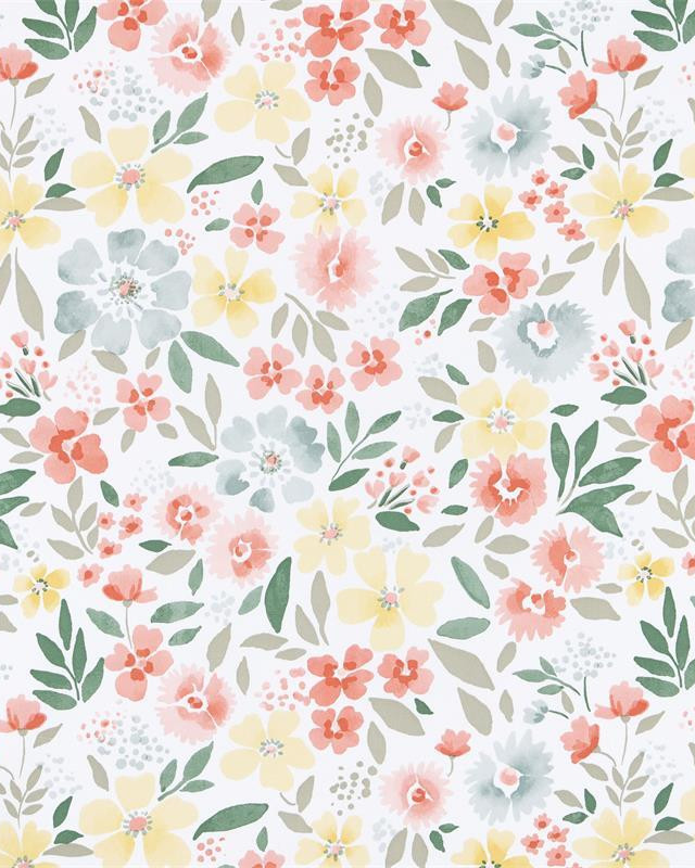 Tissu Tisseo Regine Fleuri - Mercerine