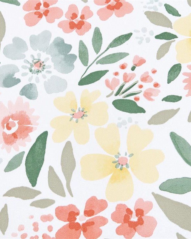 Tissu Tisseo Regine Fleuri - Mercerine