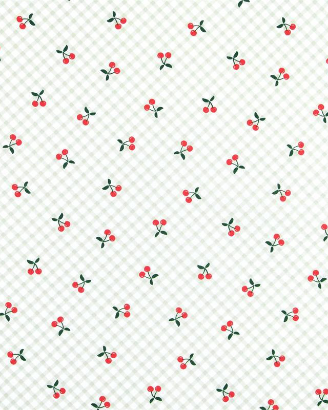 Toile Lorraine Cerises - Mercerine