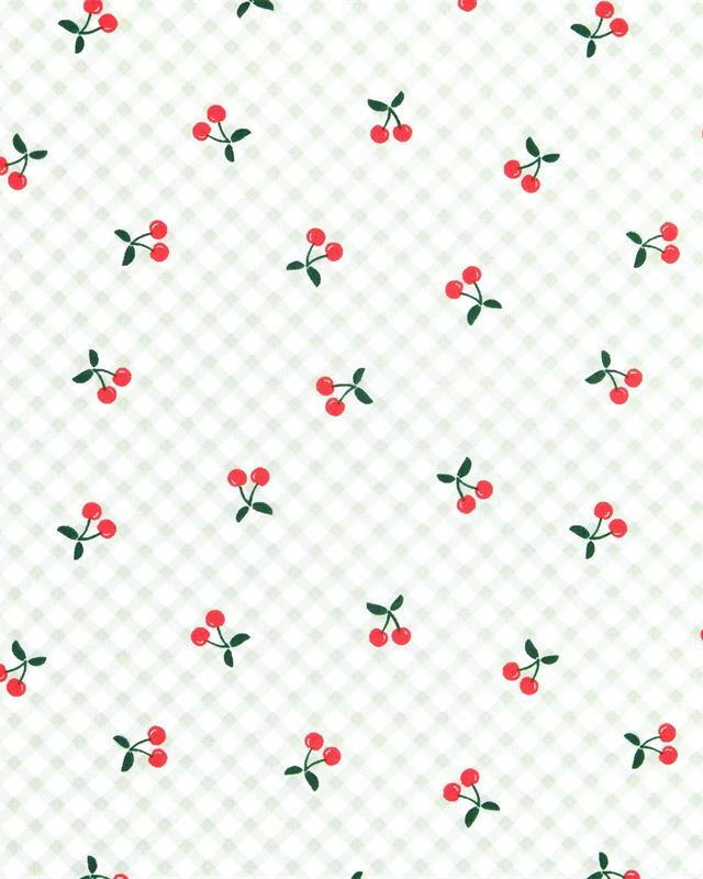 Toile Lorraine Cerises - Mercerine