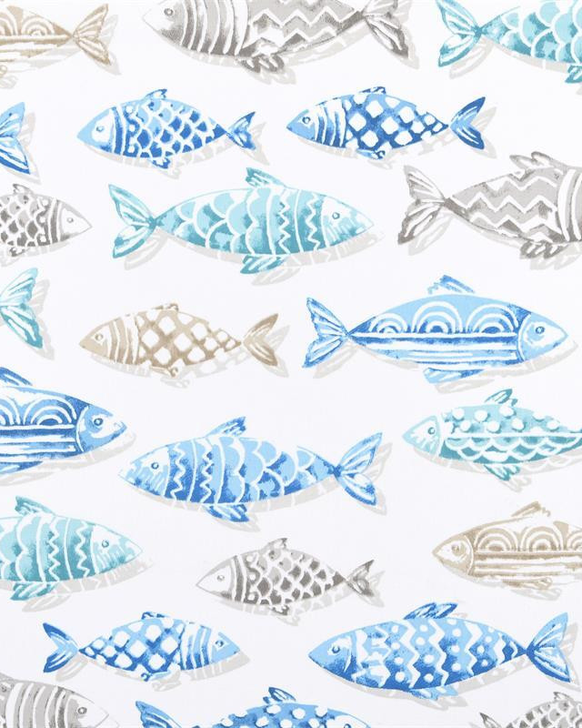Toile Saone Tangaroa - Mercerine