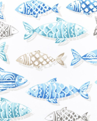 Toile Saone Tangaroa - Mercerine