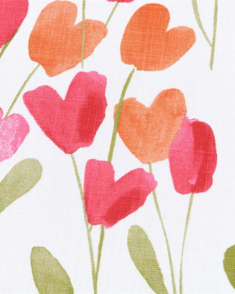 Toile Ardèche Tulipe - Mercerine