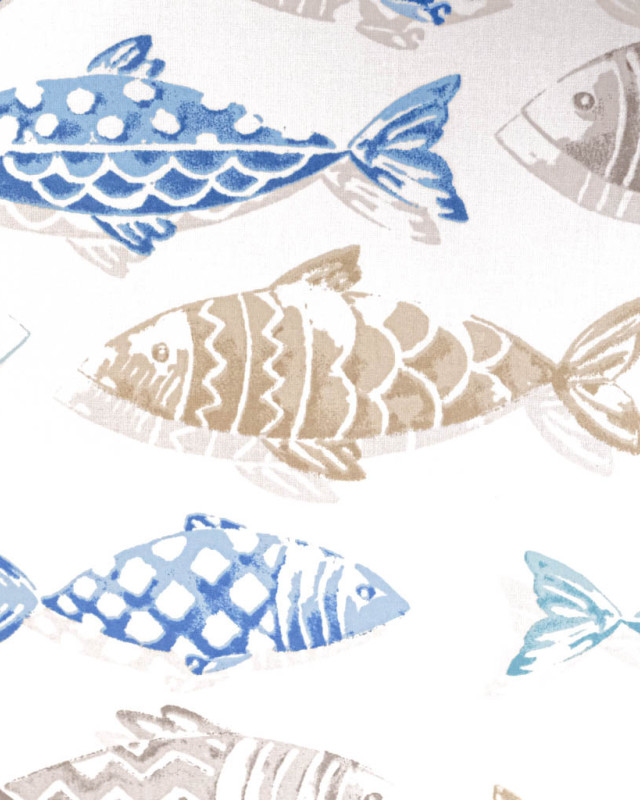 Toile Saone Enduite Tangaroa - Mercerine