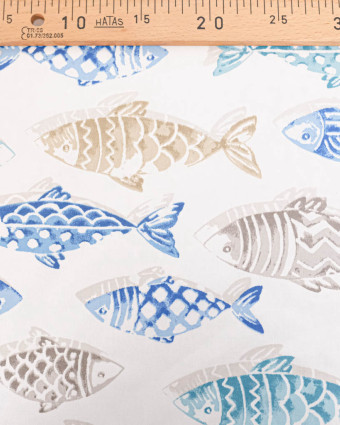 Toile Saone Enduite Tangaroa - Mercerine