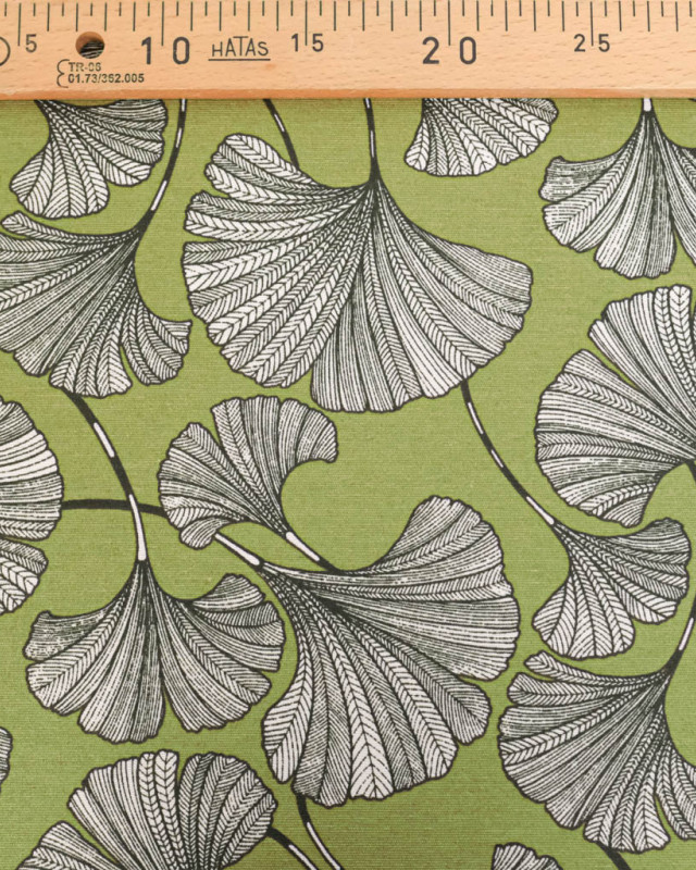 Bachette Andorre Enduite Gingko Kaki - Mercerine
