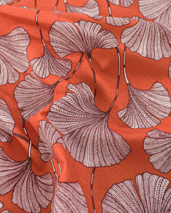 Bachette Andorre Enduite Gingko Terracotta - Mercerine