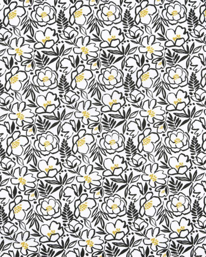 Toile Corrèze Talullah Noir