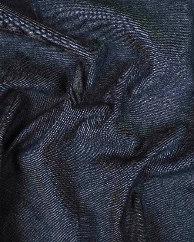 Tissu Chambray Coton indigo César  - Mercerine