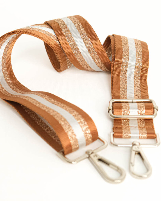 Bandoulière Lurex Tricolore - Mercerine