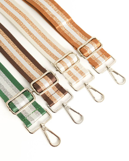 Bandoulière Lurex Tricolore