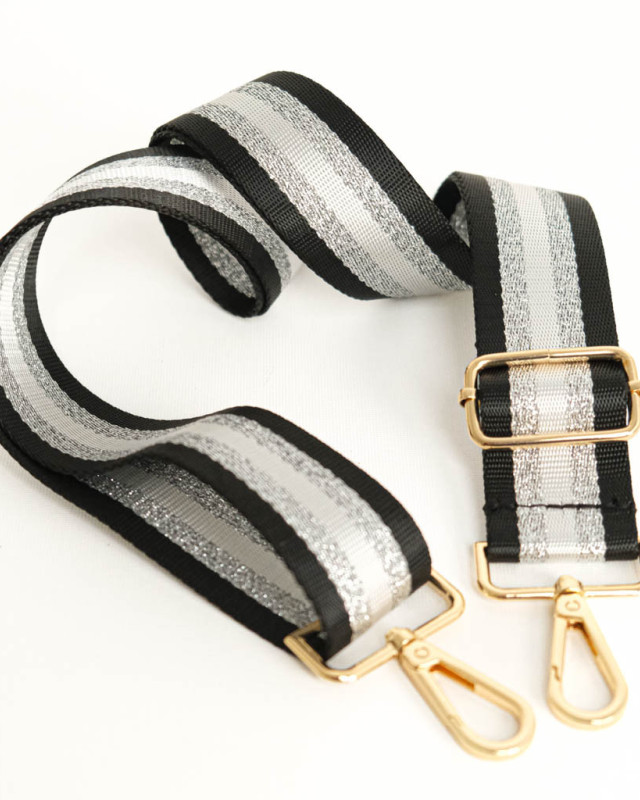 Bandoulière Lurex Rayures - Mercerine