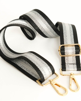 Bandoulière Lurex Rayures - Mercerine