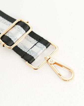 Bandoulière Lurex Rayures - Mercerine