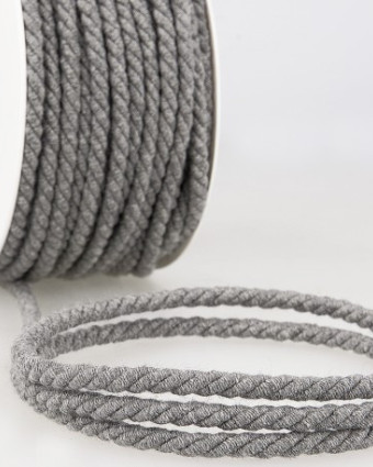Cordelière Coton - Gris, Taupe, Marron - Mercerine
