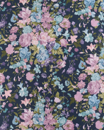 Tissu Liberty Fabrics@ & Bridgerton Tana Lawn® - Bouquet Parade C - Mercerine