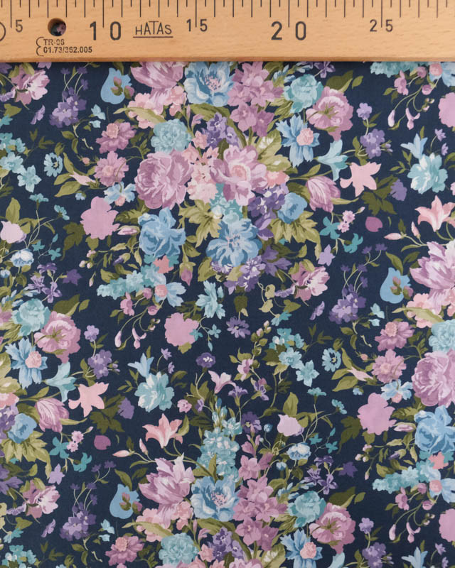 Tissu Liberty Fabrics@ & Bridgerton Tana Lawn® - Bouquet Parade C - Mercerine