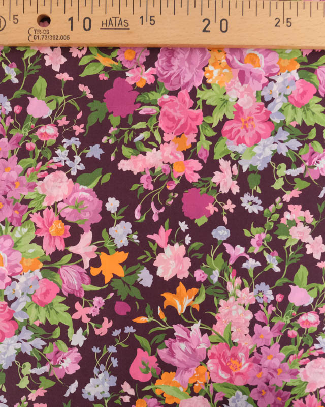 Tissu Liberty Fabrics@ & Bridgerton Tana Lawn® - Bouquet Carnival A - Mercerine