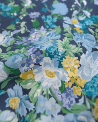 Tissu Liberty Fabrics@ & Bridgerton Tana Lawn® - Bouquet Carnival B - Mercerine