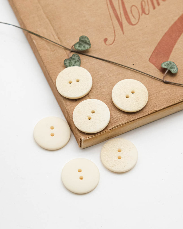Bouton Crème Effet Cristaux - Mercerine