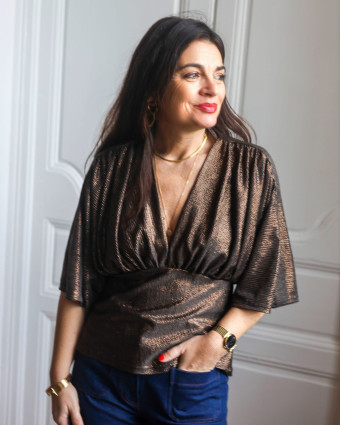 Patron Blouse Robe Anabelle -  Clématisse Pattern - Mercerine
