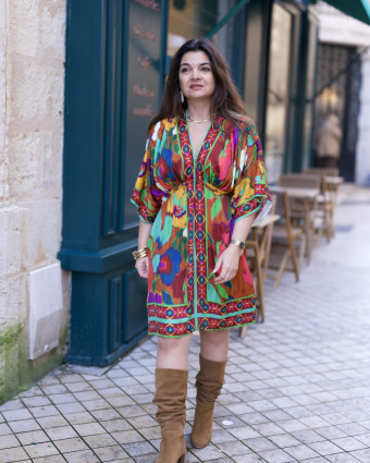 Patron Blouse Robe Anabelle -  Clématisse Pattern - Mercerine