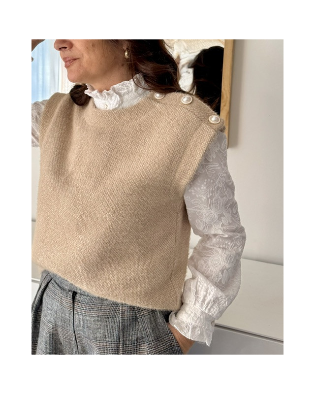 Patron Pull Nino -  Clématisse Pattern - Mercerine