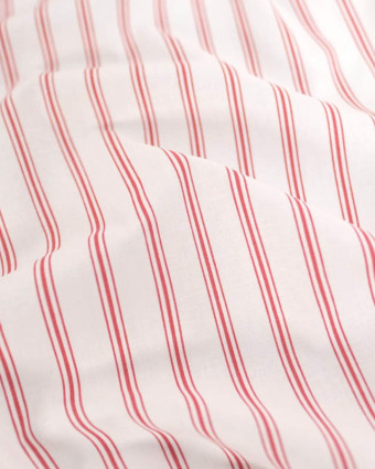 Coton Imprimé Regence Rouge - Mercerine