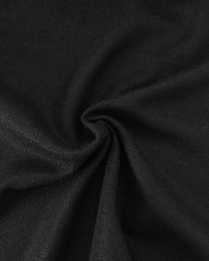 Tissu Lainage Noir