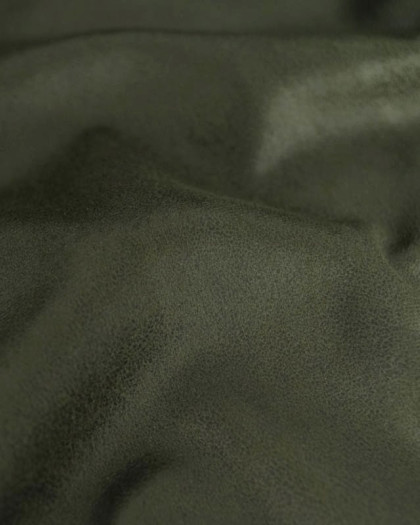 Velours Ameublement Chill Vert - Mercerine
