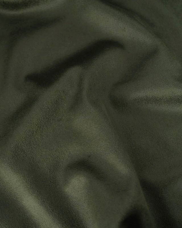 Velours Ameublement Chill Vert - Mercerine
