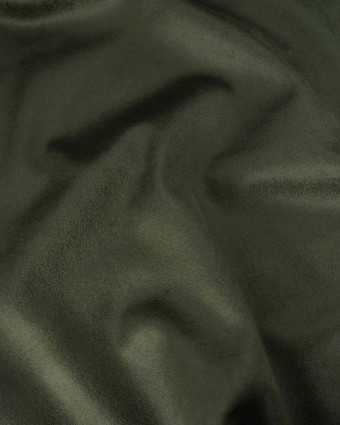 Velours Ameublement Chill Vert - Mercerine