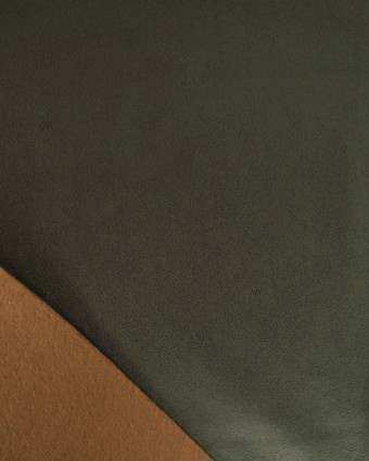Velours Ameublement Chill Vert - Mercerine