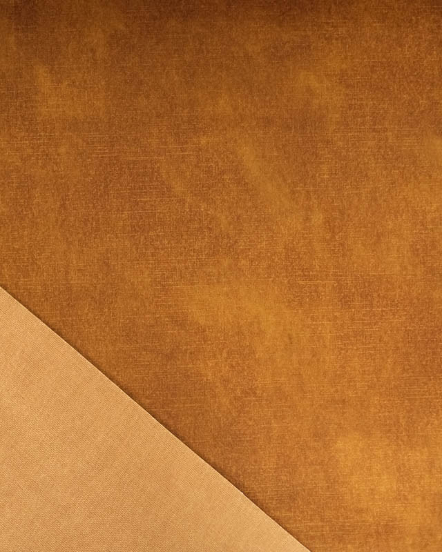 Velours Ameublement Orion Ambre - Mercerine